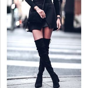 Stuart Weitzman Thigh-High Suede Boots